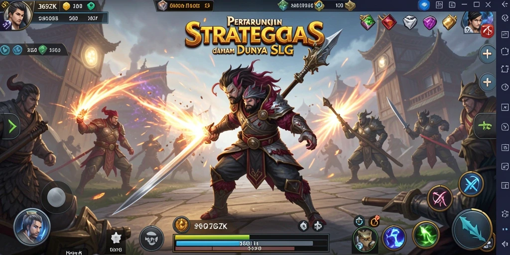 Tampilan screenshot gameplay SLG yang menarik dan strategis.