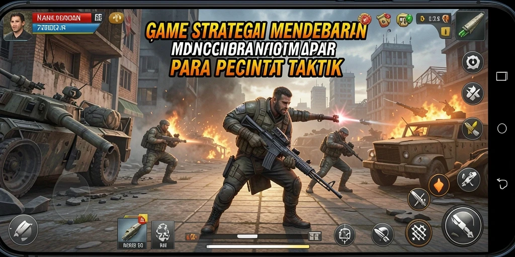 Tampilan gameplay 700Q yang menakjubkan dan strategis.