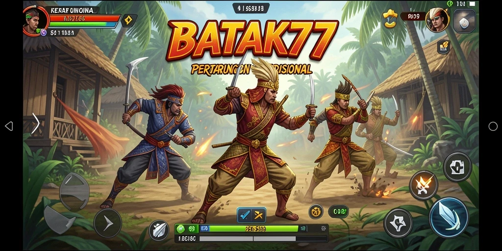 Gameplay intens dengan karakter Batik yang beragam.