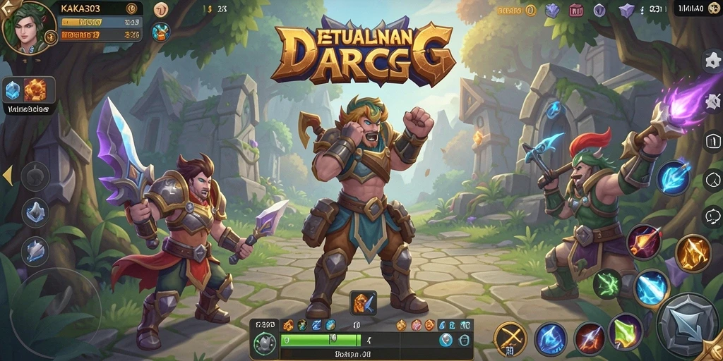 Tampilan seru dari gameplay KAKA303 yang penuh aksi.