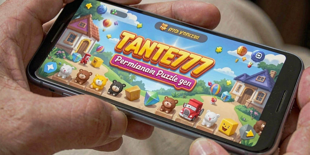 Gameplay seru dan menantang dari TANTE777 dengan berbagai level Puzzle.