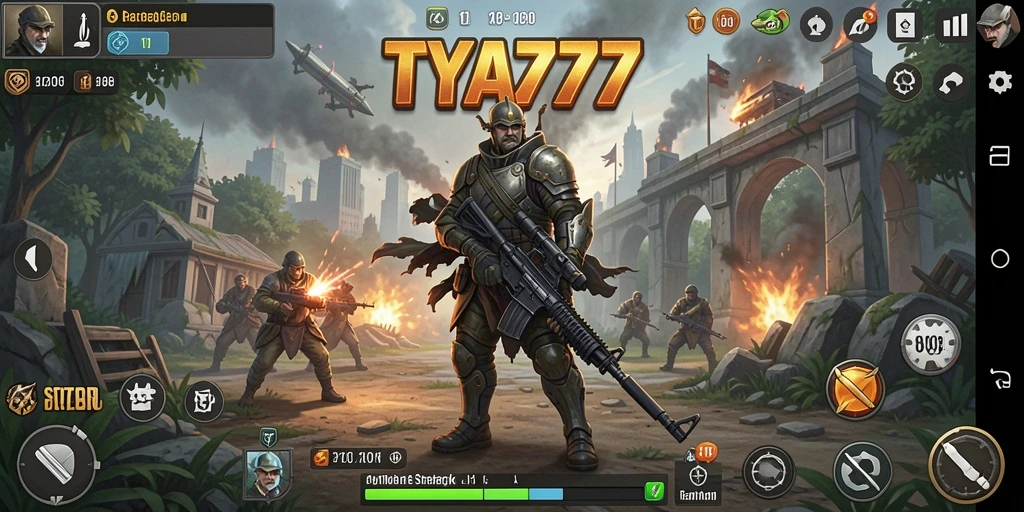 Gameplay TYA777 yang mendebarkan dan penuh strategi.